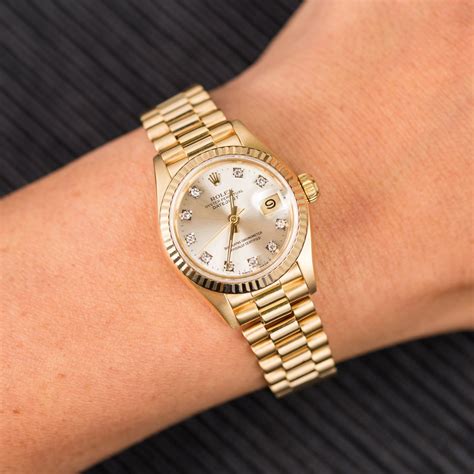 maglia bracciale rolex president lady|rolex lady datejust for sale.